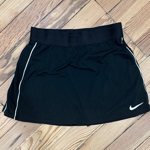 Nike Dresses & Skirts - Nike Black Skirt with White Trim
